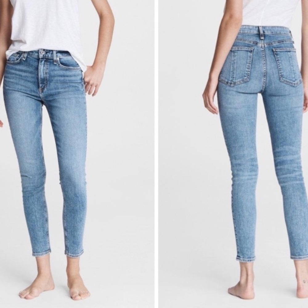 NINA high rise skinny Rag and Bone jeans - Picture 4 of 8